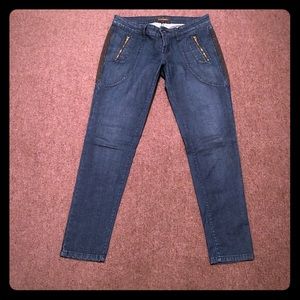 James Jeans. Havana blue beaded detail skinny.